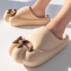 2023 Summer New Couple Lovely Bear Claw Feet Feeling Slippers for Women Wearing Household Anti-slip Sandals Outside