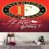 1pc Feyenoord Rotterdam logo Tapestry, Living Room, Bedroom, Office, Party Decor, Ideal Festive Gift