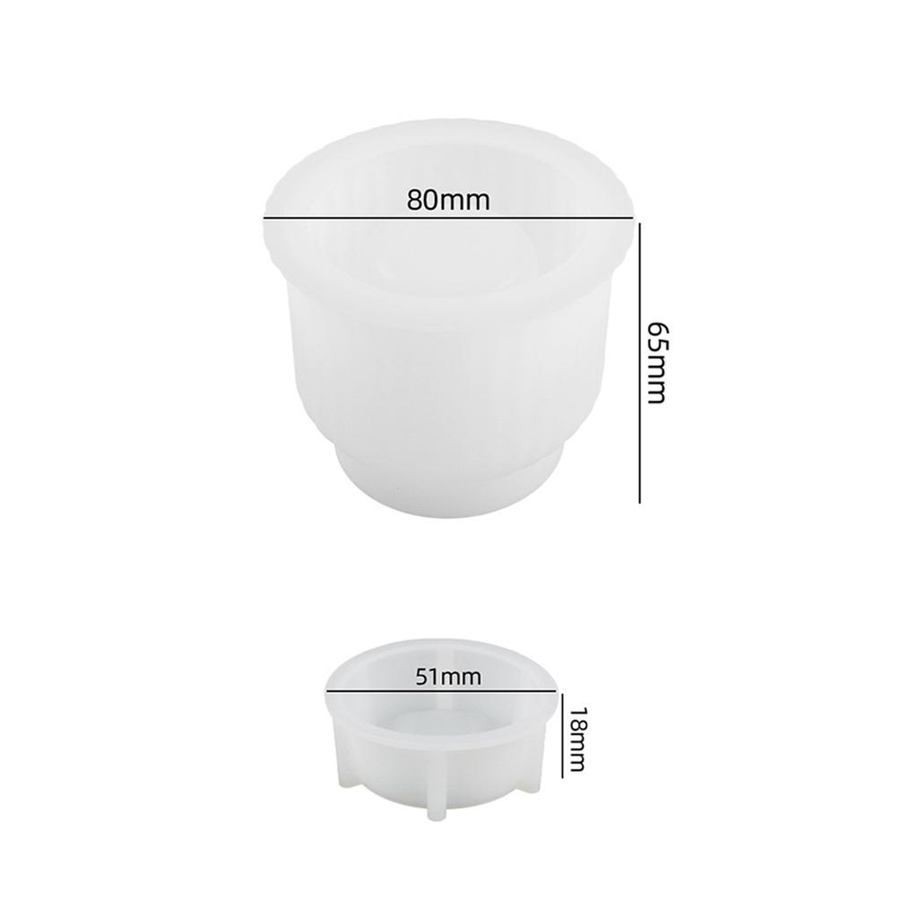 Силиконовые формы для банок со свечами и крышкой, самодельная коробка для хранения ювелирных изделий, минималистский стиль, форма из бетона, гипса и смолы, европейский домашний декор