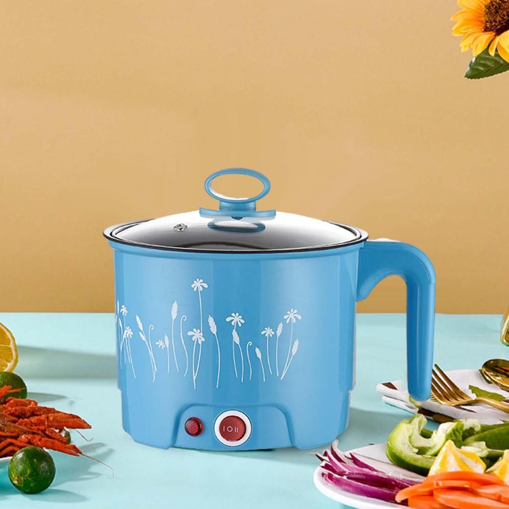 Электрические кастрюли бытовые портативные многоцелевые мини-рамен-варка лапша-варка мини-кастрюля для пельменей шабу шабу жареные яйца рамен