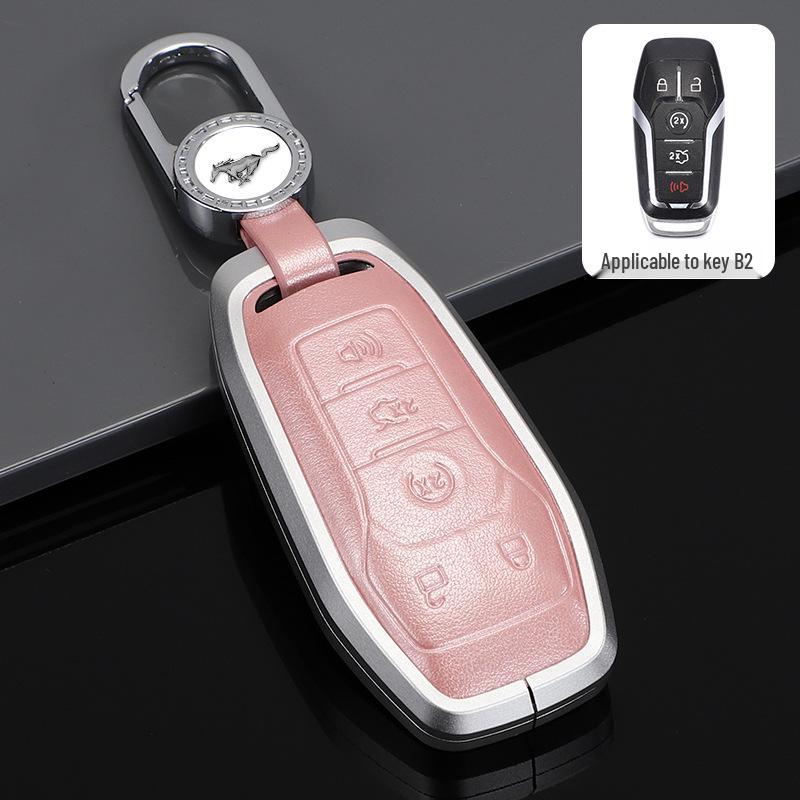 Metal Protective Key Shell for 2015-2017 Ford Mustang - Unisex Design
