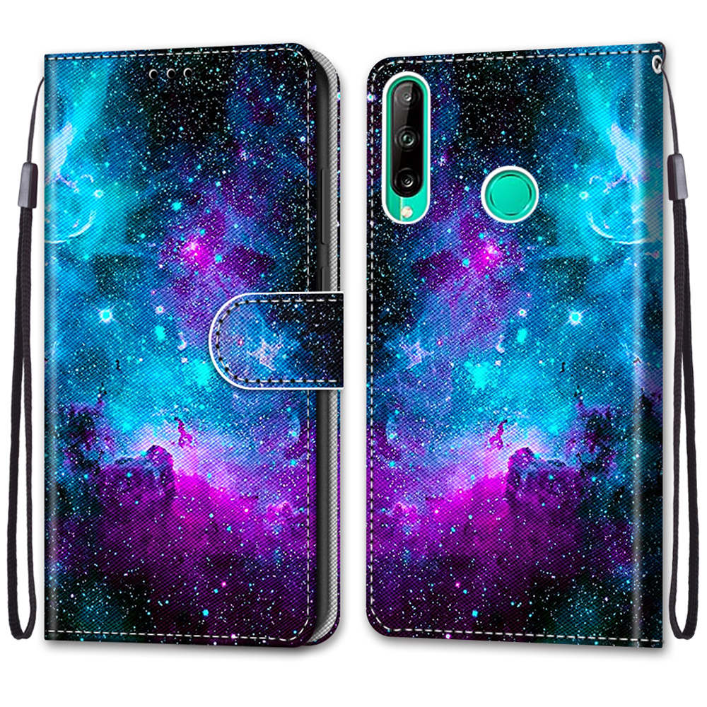 Роскошный окрашенный кожаный чехол-кошелек в стиле книги, защитный чехол для Huawei Y5 Y6 Y7 Y9 P30 P40 P20Lite/Mate 20 Lite/P Smart Z/Nova 6SE