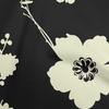 Cotton Cambric Black Fabric Floral Sunflower Silhouette Dress Material Fabric Print Fabric By The Yard 42 Inch