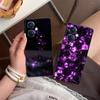 Роскошный Фиолетовый Чехол для Мобильного Телефона для OPPO Find X9 X8 X7 X6 X5 X3 X2 Plus s Pro Ultra Lite Цветной Печатный Чехол Красивый Чехол