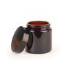 Amber Glass Jar - Pommadier - 120 Ml