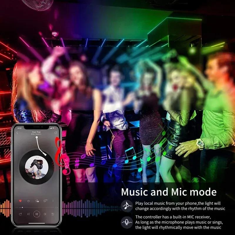 Remote & APP Control RGB Pontoon Boat Marine Led Light Strip Light for Duck Jon Bass Kayak Accent Courtesy Decoration Lights 12v