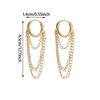 Hypoallergenic Chain Earrings Tassel Dangle Drop Earrings Fashion Hoop Earrings  Daily Wear