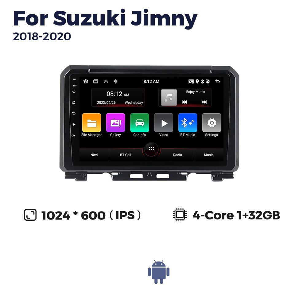 Мультимедийный плеер MEKEDE Android 13 для Suzuki Jimny 2018-2020, интеллектуальная система, автомобильное радио для Carplay, Android Auto, WIFI, GPS