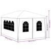 Party Tent 3x4 m Green