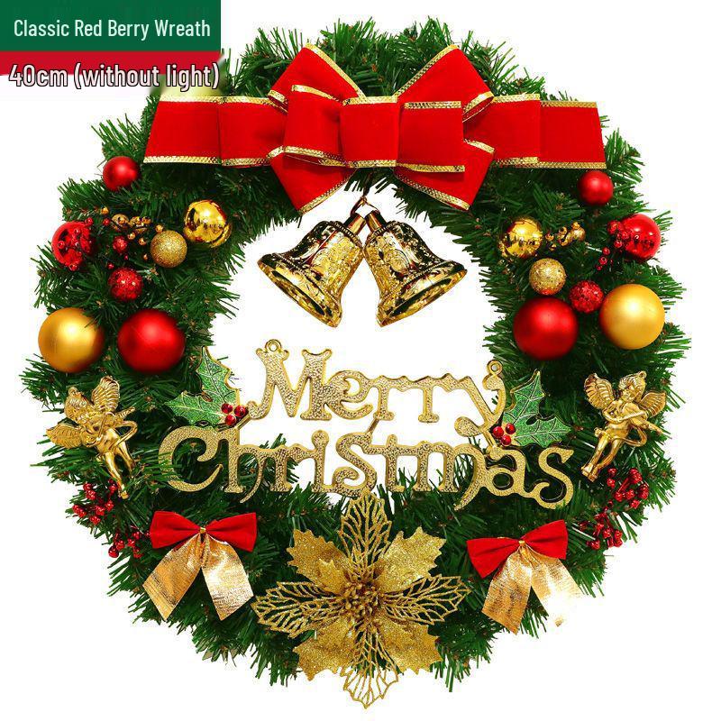 Рождественский венок кольцо из ротанга: 50/60/80СМ Подвеска на дверь и 2,7М Ротанговая гирлянда для украшения дерева/окна