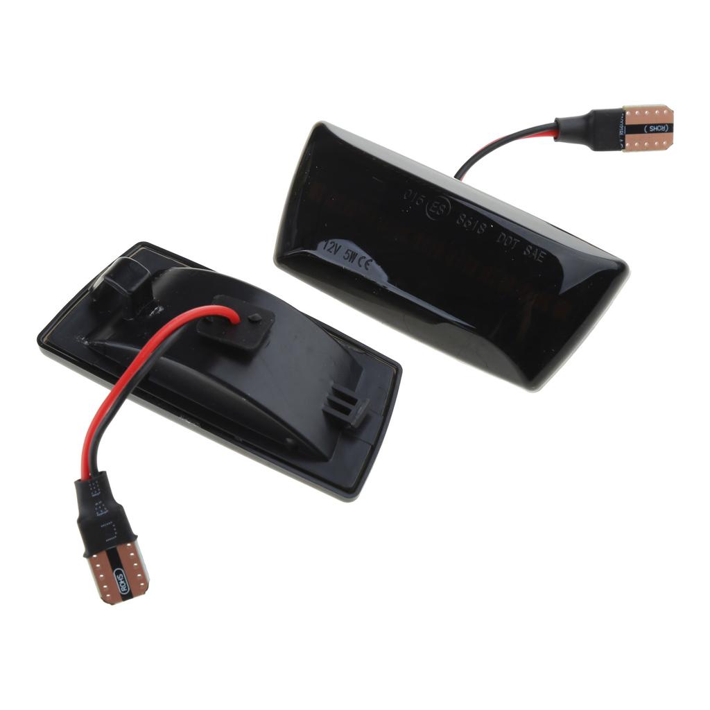 Turn Signal Light LED Dynamic Side Indicator Flowing Side Easy Installation Compatible for Astra H MK5 MK2 MK4 MK5 MK1