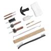 15PCS Barrel Cleaner Rod Kit Copper Hunting Shooting Supplies Cleaning Kit with Carrying Case