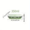 1/4pcs Collapsible Silicone Food Storage Container Stackable Space Saving Lunch Box Microwaveable Foldable Kitchen Accessories