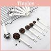 Stainless Functional Modern Steel Measuring Spoon Set With Clear Markings Precision For