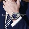 Durenwei Мужские светящиеся автоматические водонепроницаемые часы Nautilus с прозрачным скелетонизированным дизайном