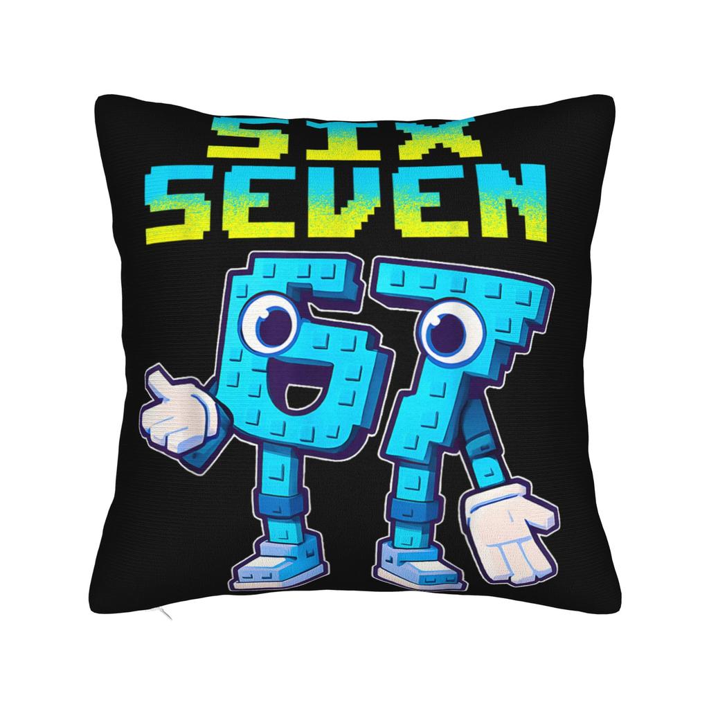 6 7 Рождество 67 Санта Наволочка Мягкая Наволочка для Подушки Кавайная Наволочка Для Стула Дивана Домашний Декор