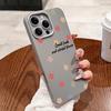Чехол для телефона с узором из розовых цветов и текстурой кожи для iPhone 16 15 14 Pro Max 13 12 11 XS X XR 7 8 16 Plus SE 2022 Ударопрочный Мягкий Чехол
