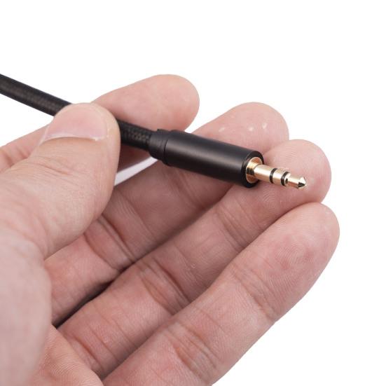 Стерео аудиокабель 3,5 мм - 6,35 мм Позолоченный интерфейс Стабильная передача Защита от помех Универсальный стерео