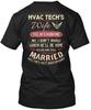 Premium Hvac Techs Wife Yes T-Shirt Made In the USA Size S To 5XL Unisex T-Shirt