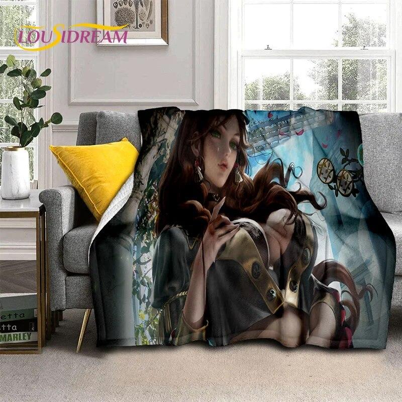 Аниме игровой персонаж, сексуальное кружевное одеяло для девочек, милое мультяшное одеяло, мягкое одеяло для дома, спальни, кровати, дивана, покрывало для пикника, детское одеяло