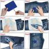 New Thermal Transfer Sewing-on Apparel Applique Self Adhesive Patches Route Iron-on Fabric Jacket Repair