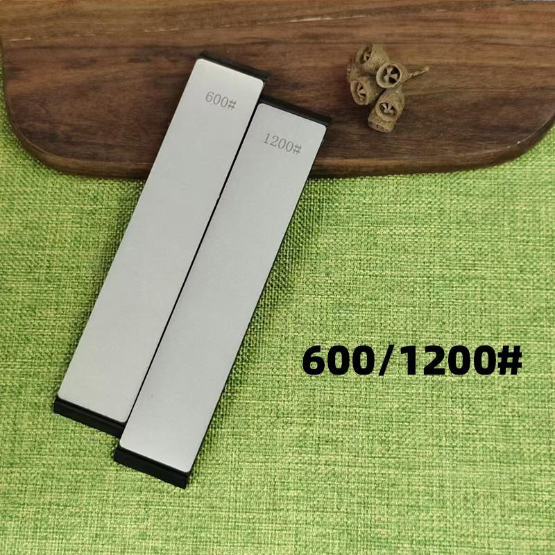 2pcs Large Size Diamond Sharpening Stones Set - Multi-Grit Knife & Tool Sharpener for Outdoor/Kitchen Use