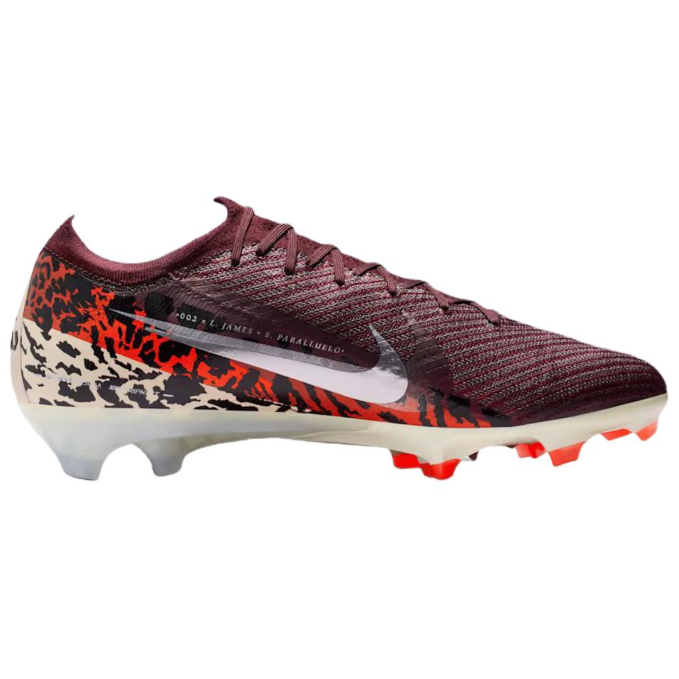 Nike Футбольные бутсы United Mercurial Vapor 16 Elite FG Low Burgundy Crush University Red Fossil Metallic Silver Унисекс IO8442-661