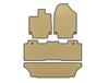 Коврики EVA (3 ряда, Бежевый) для Honda Odyssey