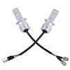 2 PCS Super Bright H3 Waterproof LED Fog Light Bulbs 35W 4000LM 6000K Auto Lamp Conversion Kit