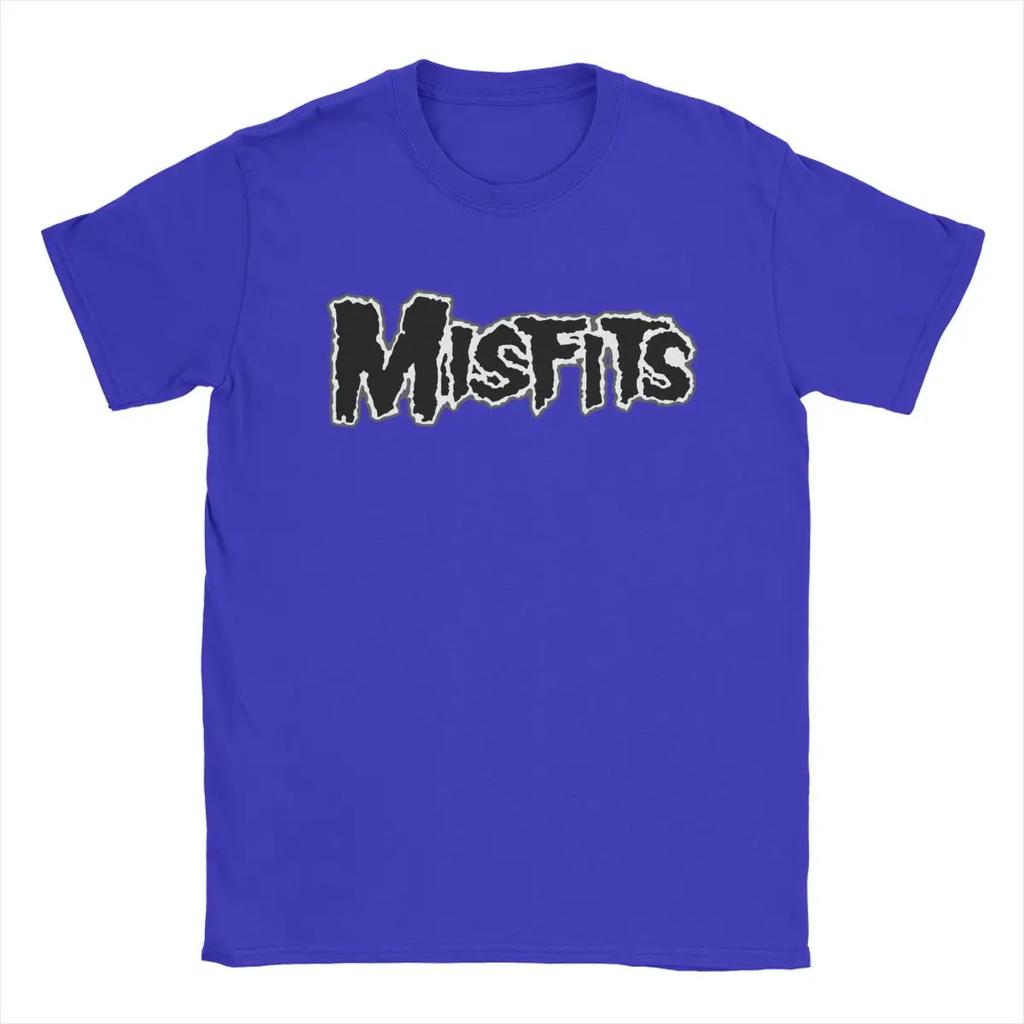 Misfits-Symbol Men's T Shirt Novelty Tee Shirt Short Sleeve Crewneck T-Shirt 100% Cotton Party Clothing