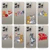 S-11 Tom and Jerry Case for iPhone 11 12 13 14 15 16 Pro Max Redmi A3 9A 9C 10A 10C 13C Note 9 11 Samsung S24 S21 S20 Ultra Plus A04S A05S