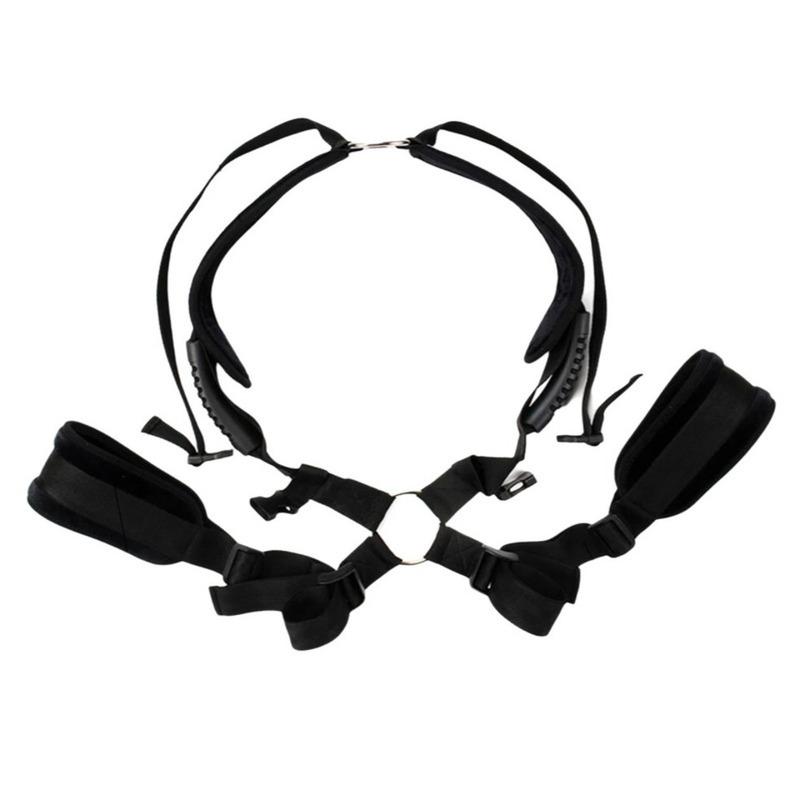 BDSM Bondage Love Slings For Couples Sex Swing Set With Adjustable Strap Adult Sex Toy Soft Plush Padding Mat Sex Restraints Toy