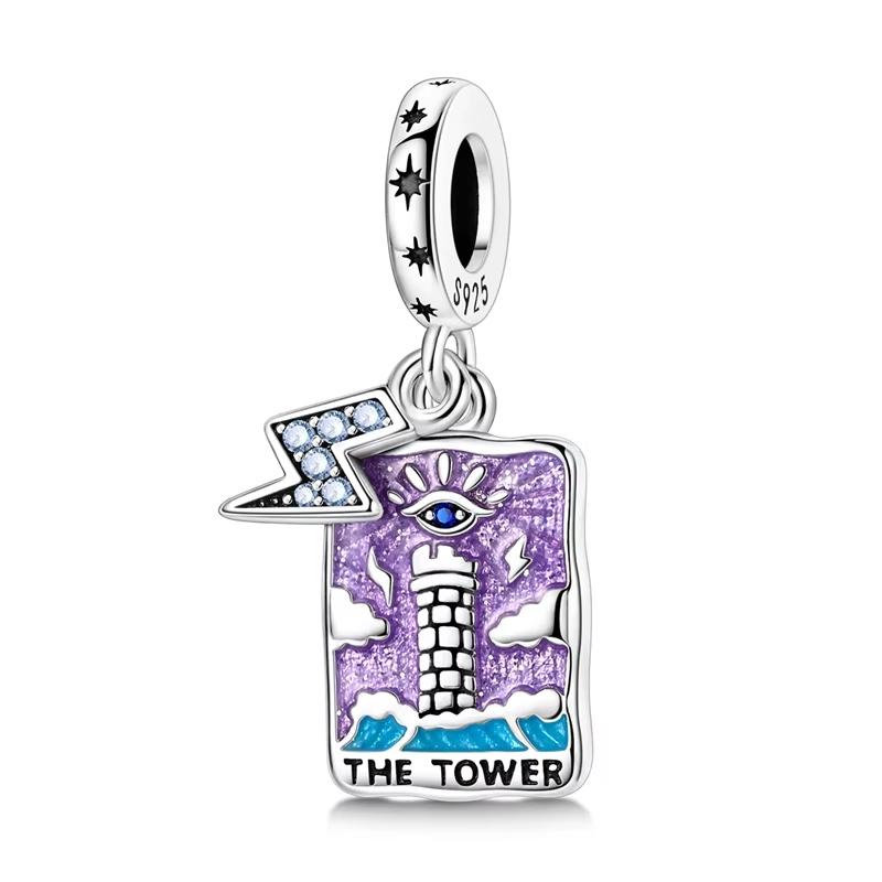 Шармы Медь Классический Солнце Луна Звезды Магия Таро Подвески Бусины Подходят для Оригинальных Браслетов Ожерелий Для Женщин Роскошные DIY Украшения