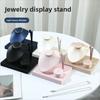 Multi-purpose Combination Set Jewelry Rack Fashion Jewelry Tray with Partitioned  Table Display