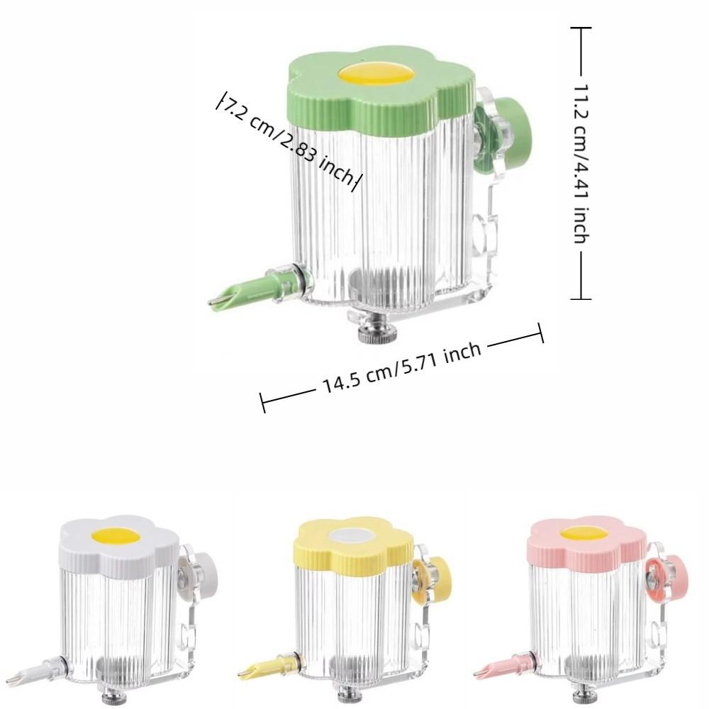 Leak-Proof Automatic Bird Drinker Visible Bird Water Dispenser Bird Cage Water Bottle Indoor Use