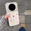 Подходит для чехла для мобильного телефона vivox300pro, полностью закрывающий край x200, высококачественный модный женский, ультразащита от падения, весенний цветок