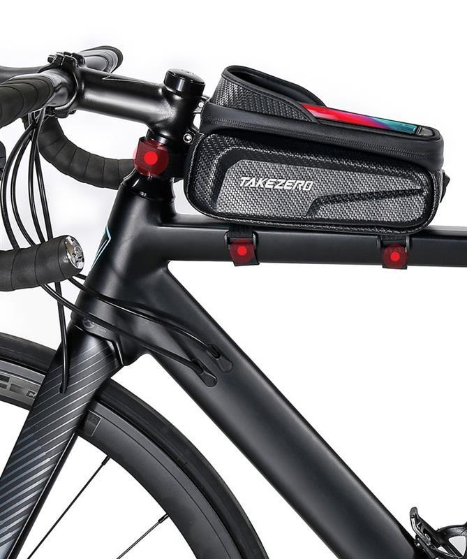 Bicycle bag large bag holder case phone case touchscreen cover 2L