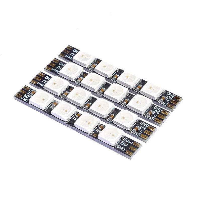 1SET/4PCS PandaRC LED0539 LED light WS2812 5V RGB Programmable Highlight Light strip with cable for RC FPV drones F3/F4 FC