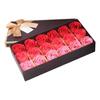 18Pcs/Box Artificial Flower Elegant Fragrant Multicolor High Simulation Soap Flower with Gift