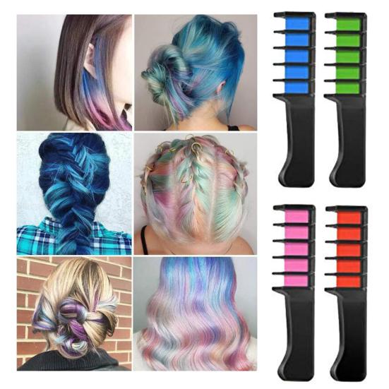 Hair Chalk Creative Long Lasting Plastic Dye Chalk Disposable Hair for Girls