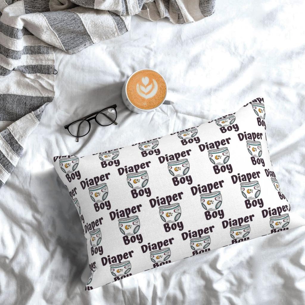 Подгузник для взрослых ABDL Мальчик DDLG Взрослый Подгузник Прямоугольная Наволочка Чехол для Подушки Декоративный Спальня Кровать Дом Комфорт Подушка-плед