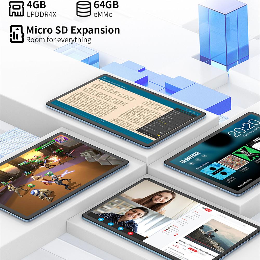 Планшет Teclast P30S 4/64Гб с экраном 10.1 дюйма и емкой батареей на 6000 mAh