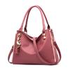 Women's Bag Soft Leather Mother Bag Korean Version New Fashionable and Simple Middle-aged Women's Bag Large-capacity Handbag
