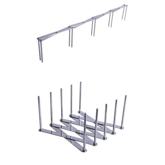 Подставка для пароварки, антикоррозийная креативная складная подставка для крышки кастрюли, держатель ложки