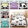 3D Panda Bedding Set Cartoon Animal Duvet Cover and Pillow Case AU/EU/DE/UK/US Full Size Home Decoration