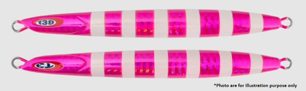 Jackall Metal Jig Anchovy Type 3 Flutter 160 grams Pink Glow (9990)