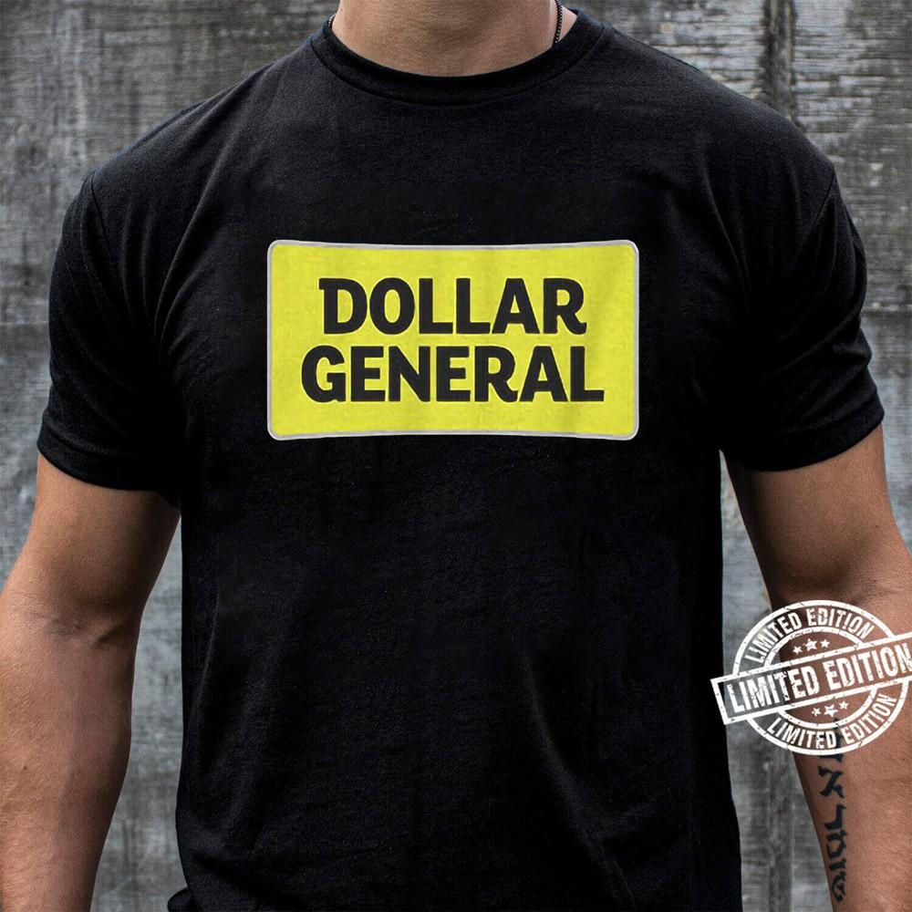 Редкая черная хлопковая футболка унисекс Dollar General
