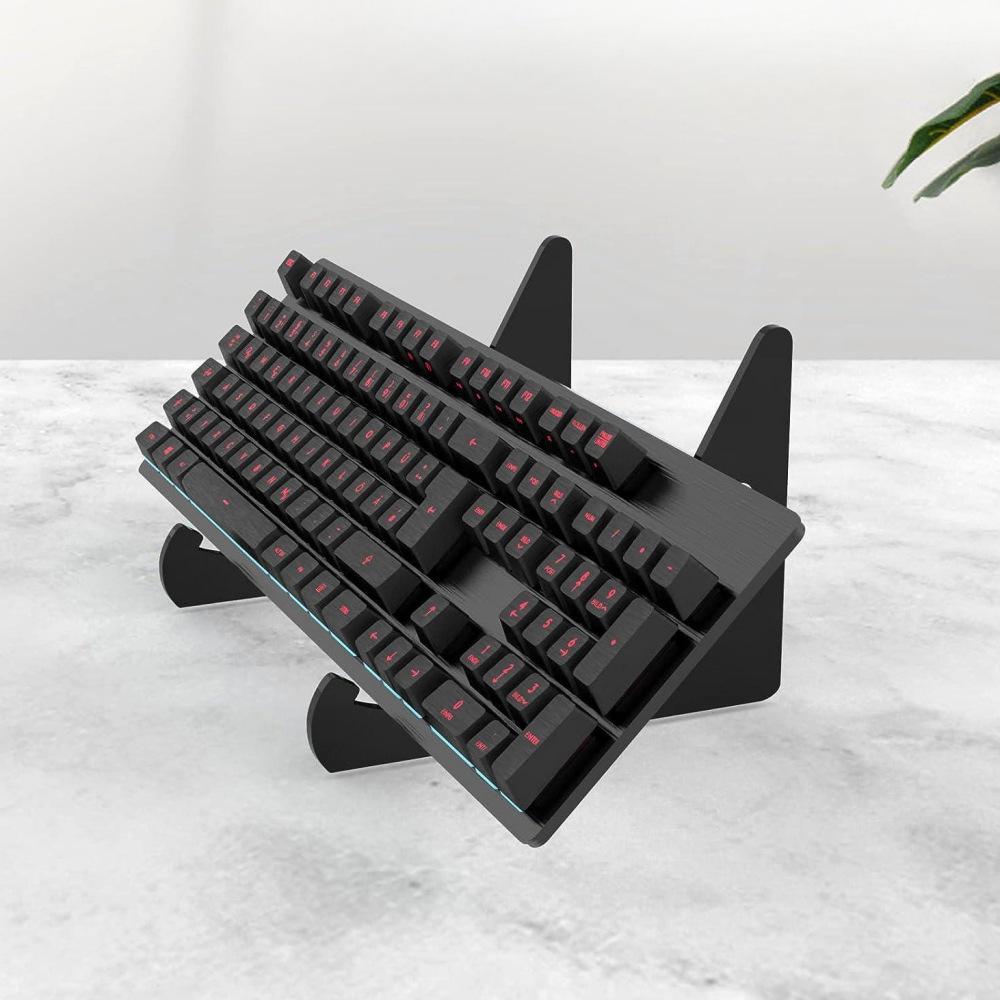 Detachable Acrylic Keyboard & Tablet Display Stand