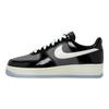 Кроссовки унисекс Air Force 1 Low Black Iron Grey Patent Armory-Blue Sail IB7676-001