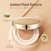 Focallure Poreless BB Air Cushion Foundation CC Cream Матовый консилер Отбеливающий макияж Косметика Водостойкая Осветляющая основа для лица